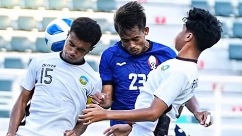 Kết quả U19 Timor Leste 3-2 U19 Campuchia: Bất ngờ lớn 